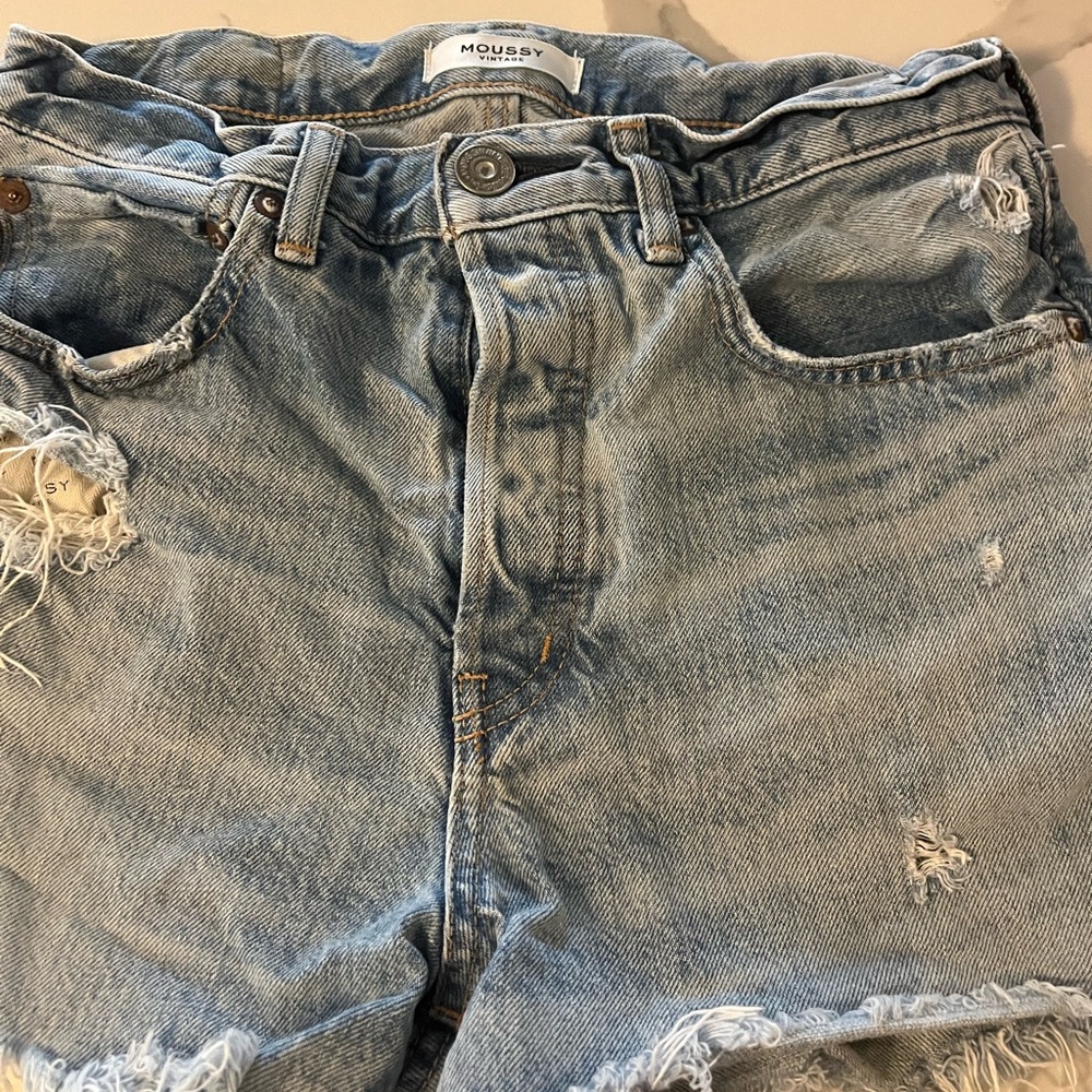 Moussy Vintage Light Blue Denim Jeans